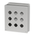 Hoffman E9PBSS Type 4X Stainless Steel 30.5-mm Pushbutton Enclosure