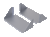 Hoffman ESHDHDA19 Double-Sided Solid-Aluminum Heavy-Duty Shelf