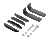 Hoffman LFKW Ladder Rack Foot Kit