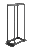 Hoffman E4DRS19FM45U Four Post Open Frame Rack
