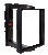 Hoffman E19SWMC12U24 PIVOTRACK Wall Mount Rack