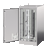 Hoffman D903646SDAS Seismic Free-Standing Dual-Access Cabinet