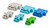 SignaMax FA-SC-SX-ZR-MF-BU OF Adapter SC, SX, SM, Zr, Flange W/Mounting Holes, Blue