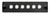SignaMax UFE-B-06ST-B 6-Port ST/FC Blank Module No Connectors, Black