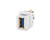SignaMax CMK-USB3-SAA-WH USB 3.0 Keystone Module Keystone Module, White