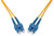 SignaMax FCS-4/4-1M SC to SC Duplex SM 9/125 Patch Cord, 1 Meter