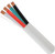 Vertical Cable 210-224SO/5WH 22/4 Solid 500Ft White Pull Box Alarm/Security Wire