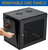 SES 9U Locking Vented Door Wall Mount Server Cabinet Network Rack Enclosure