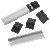 Hoffman GDINRAILBKT Fusion DIN Rail Mounting Adapter