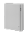 Hoffman CDSC483812LG Type 4 RAL 7035 Gray Concept Wall-Mount Disconnect Enclosure