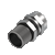 Hoffman EBU6NBNCLE Hazardous Location Cable Glands for Non-Armoured Cable