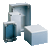 Hoffman Q12126ABD Type 4X QLINE D ABS Opaque Cover Enclosure