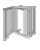Hoffman UU6060SP Swing-Out Panel