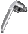 Hoffman WSHPL WaterShed Enclosure Padlocking Handle Kit