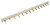 Altech 1P18U1/18 18mm2 for 80A; 18Lugs, UL/cUL listed Busbar