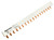 Altech 3P25U3/24 25mm2 for 100A; 24 lugs, UL/cUL listed Busbar
