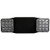 Morris 73425 Square Head LED Emergency Light High Output Black