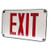 Morris 73454 LED Wet Location Exit Signs Red Legend Remote Capable