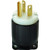 Morris 89618 2 Pole, 3 Wire 20A 250VAC Straight Blade Male Plug