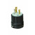 Morris 89748 2 Pole, 3 Wire 30A 125VAC Twist Lock Male Plug
