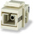 SignaMax CMK-SCG-BK SC OM3/OM4 Keystone Module, Black
