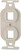SignaMax 106A-2-DI 2-Port 106 Type Keystone Adapter, Dark Ivory