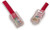 SignaMax C5EX-112RD-25FB Cat 5e Crossover Patch Cord Red 25 ft.