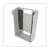 Middle Atlantic VWM-BPSD-4216-WT 42" H, 16" D VWM Series White Finish Split Door Backpan