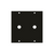 Middle Atlantic 1/4X2 Two 1/4" BNC Punchout UCP Module