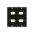 Middle Atlantic 4DB9 Four DB9 Punchout UCP Module