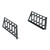 Middle Atlantic KDE4S 4 RU Short Rackshelf Ears