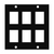 Middle Atlantic KEY-6 Six Keystone Punchout UCP Module
