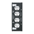 Middle Atlantic M-2X20A 20A Double Duplex MPR Module