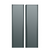Middle Atlantic MW-CRD-24 24 RU Split Solid Rear Door
