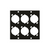 Middle Atlantic UNIV6 6 XLR Female Punchout UCP Module