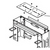 Middle Atlantic MK-LA Ladder Adapter Top