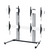 Middle Atlantic DS-600-2X2L-AL DisplayStation Series 600 VESA Monitor Wall with Levelers