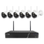 Speco ZIPK8WN2 8 Channel Wireless NVR Kit with 6 2MP Wireless IP Cameras