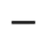 Atlas SPR1-HR 9.75 inch Blank 1 RU Recessed Half Width Rack Panel