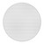 Atlas EGR33W Edgeless White Round Grille