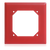Atlas SFP-R Semi-Flush Adapter - Red for Voice / Tone Speakers