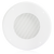 Atlas 61-8W Decorative Steel Baffle 8 inch White