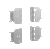 Hoffman PMURB50 Frame-Reducing Brackets