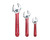 Jonard Tools AW-6810 3 Piece Adjustable Wrench Set