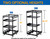 SES 20U Open Frame Floor Rack