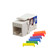 Simply45 S45-3690W White Cat6 Unshielded 90 Degree Keystone Jack