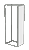 Hoffman P2PSM228 Painted Side Mount Full Subpanel