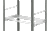 Hoffman P2G1R4 Grid Strap Network Rail System
