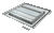 Hoffman P2BGP186G Plated Gland Plate