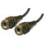 L-Com TRD8RG3-03 IP68 Ethernet Cable, RJ45, Jack / Jack, ZnNi Finish w/ FR-TPE Cable & Dust Caps